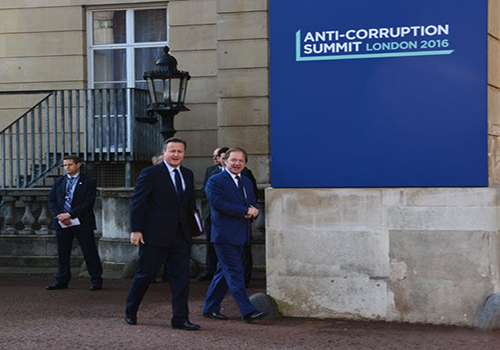 国际反腐败峰会在英国伦敦召开